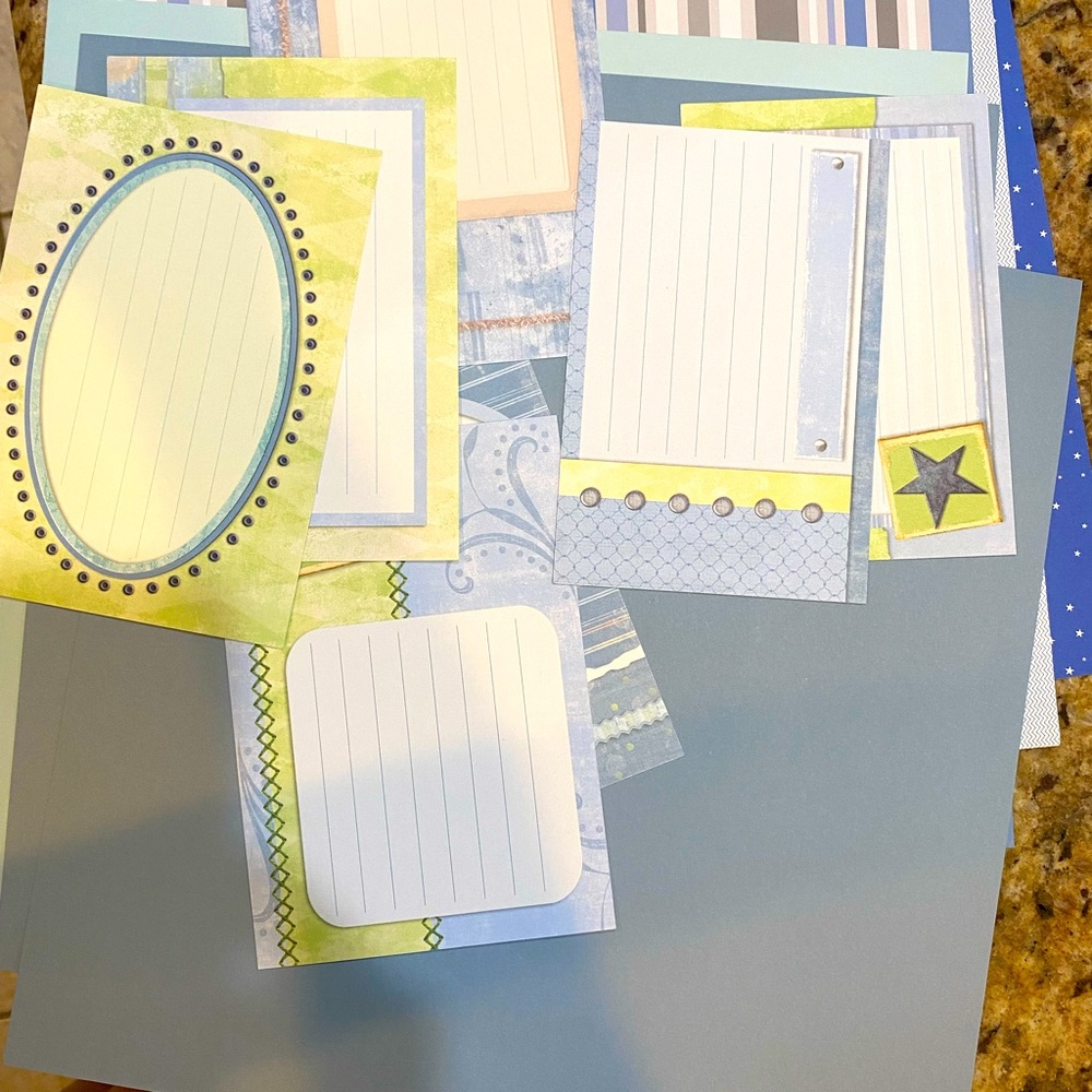 Creative Memories Little Boy Pages Lot